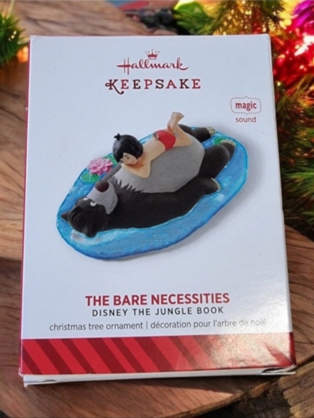 Hallmark Musical Keepsake Ornament - Bare Necessities Disney The Jungle Book